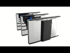 बजर अलार्म के साथ SUS304 स्टेनलेस स्टील स्लाइडिंग बैरियर गेट टर्नस्टाइल कस्टम