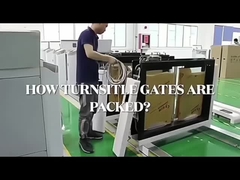 बिल्डिंग के लिए एंटी टक्कर स्लाइडिंग बैरियर गेट, ईएसडी टर्नस्टाइल गेट सिस्टम