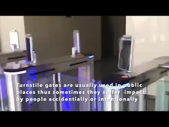 विकलांग लोगों के लिए कस्टम स्विंग बैरियर टर्नस्टाइल सुरक्षा द्वार