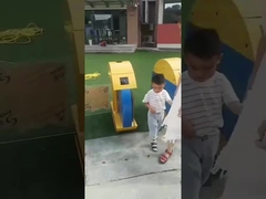 बच्चों के खेल के मैदान के लिए 40p/मिनट किंडरगार्टन स्विंग बैरियर गेट टर्नस्टाइल 0.2s