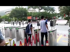 स्वचालित फ्लैप बैरियर घूमने वाला दरवाज़ा 30p/M - 35p/M 1200*300*980mm